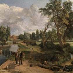Scene on a Navigable River